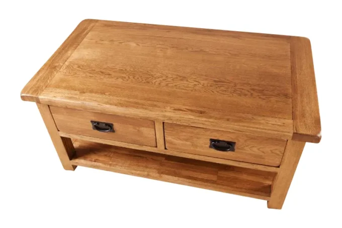 solidus 2 drawer coffee table