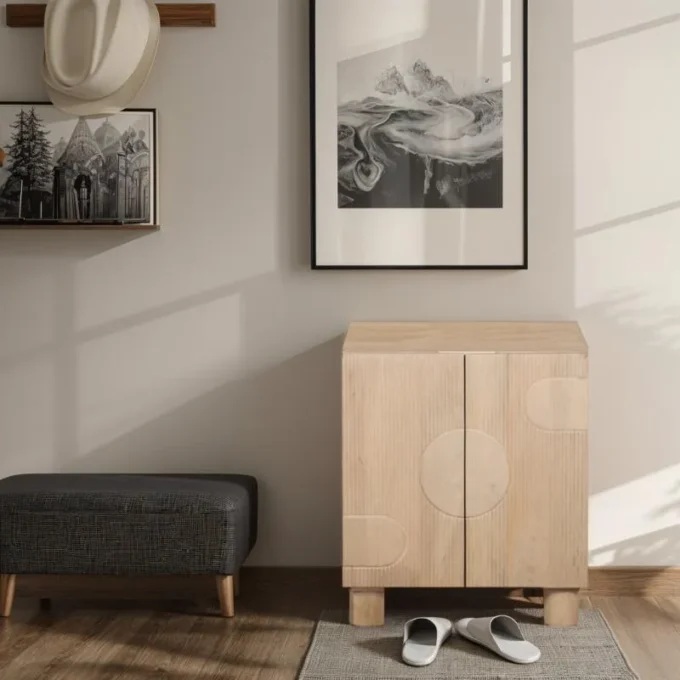 abstracto 2 door sideboard
