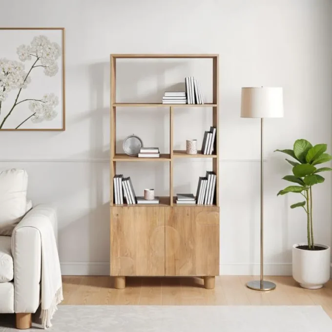 abstraco tall bookcase