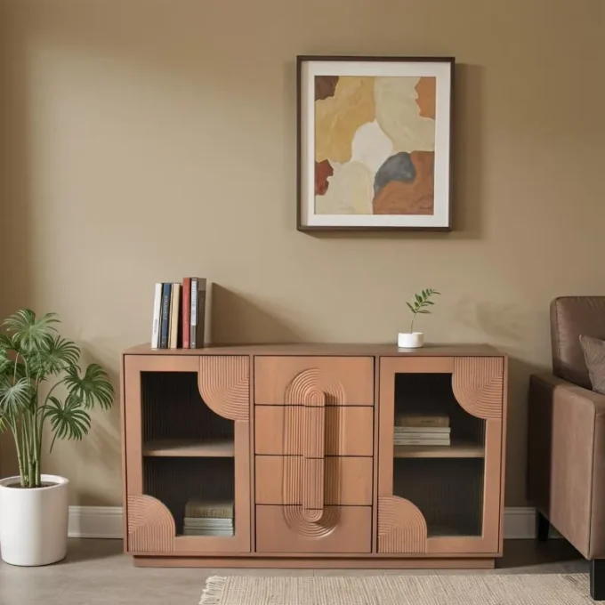 indigo large 2 door sideboard