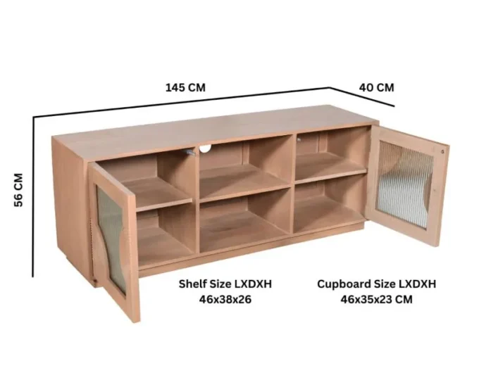 indigo 2 door media cabinet