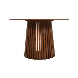 slattio rounded dining table