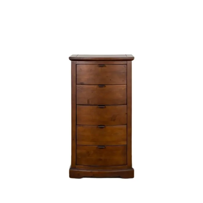 boho 5 drawer wellington chest