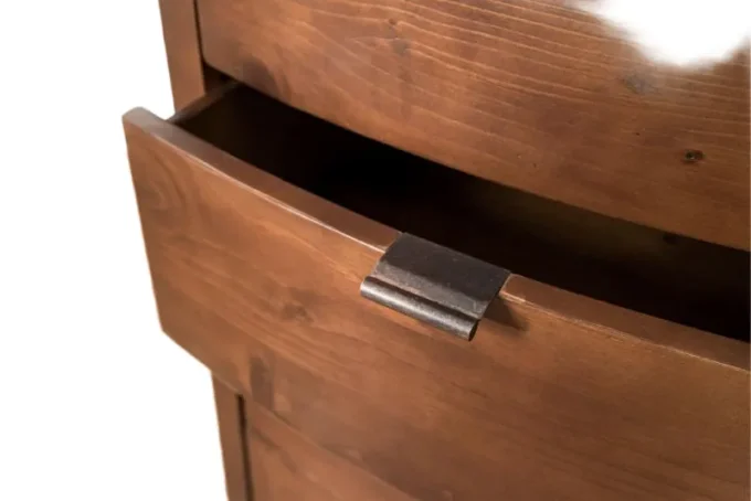 boho 5 drawer wellington chest