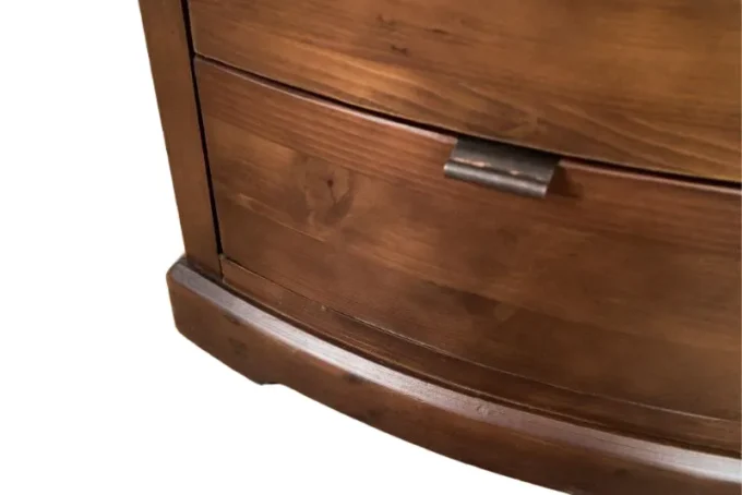 boho 5 drawer wellington chest