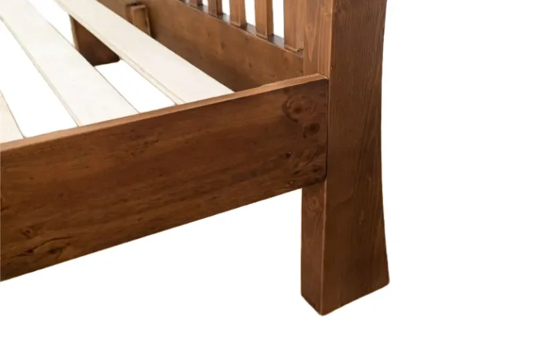 boho 4'6" low foot end sleigh bed