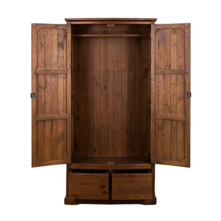 boho 2 door 2 drawer wardrobe