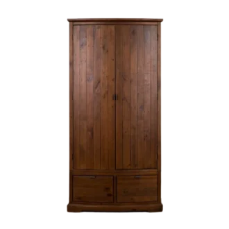 boho 2 door 2 drawer wardrobe