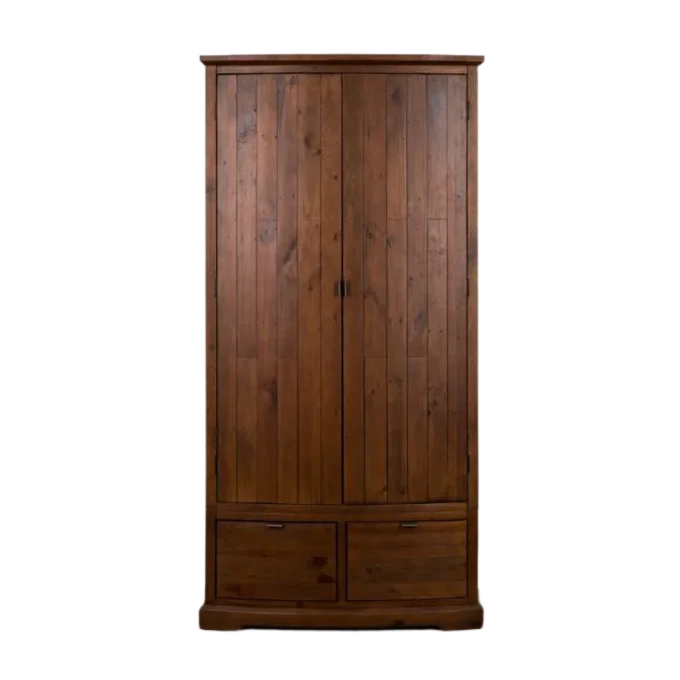 boho 2 door 2 drawer wardrobe