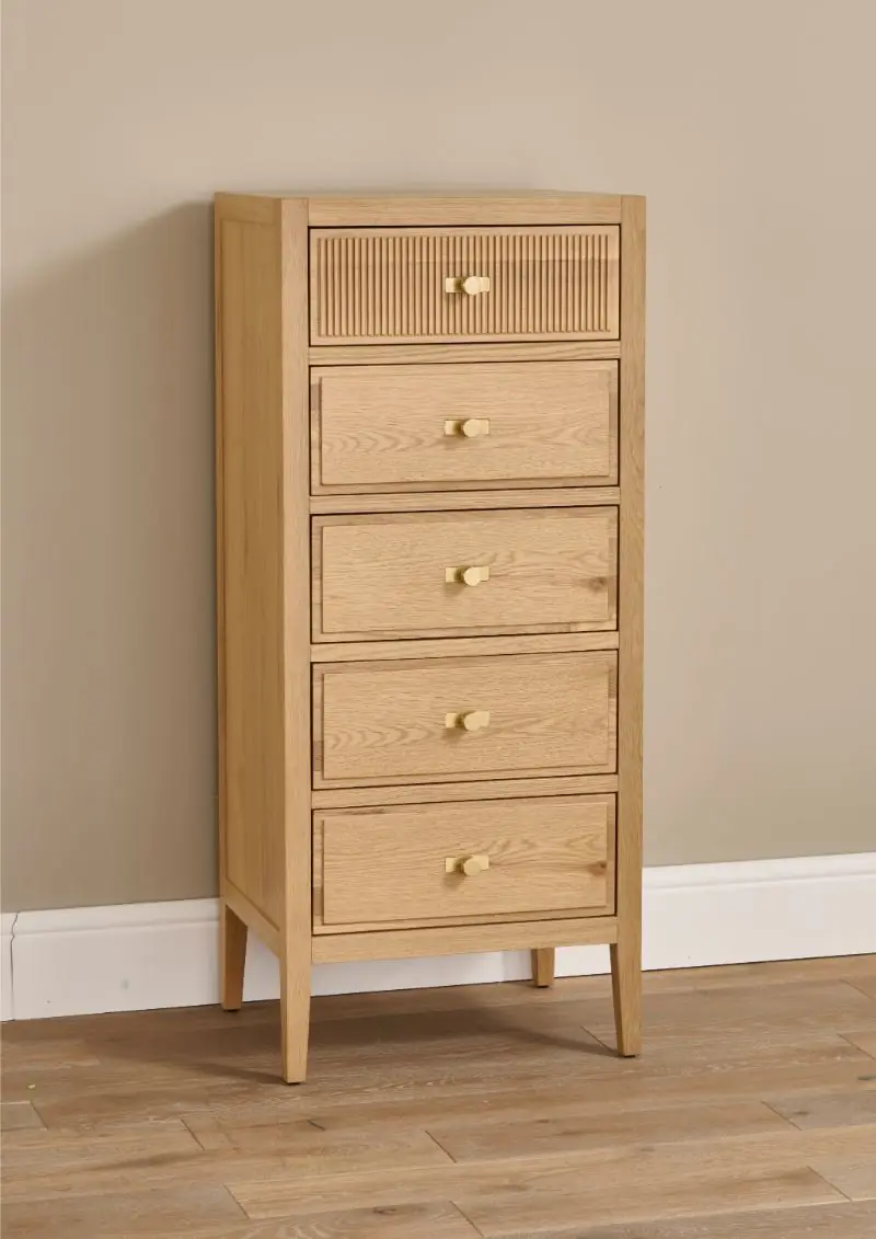 illio 5 drawer wellington chest