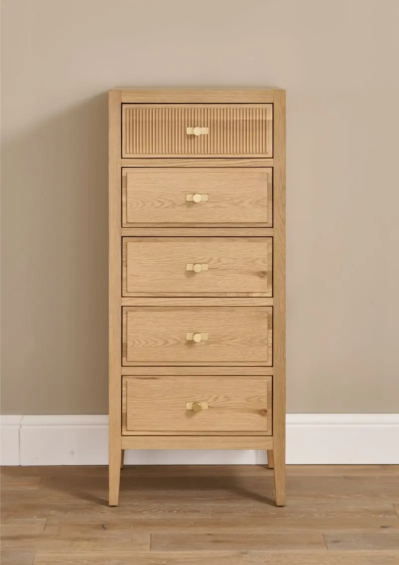 illio 5 drawer wellington chest