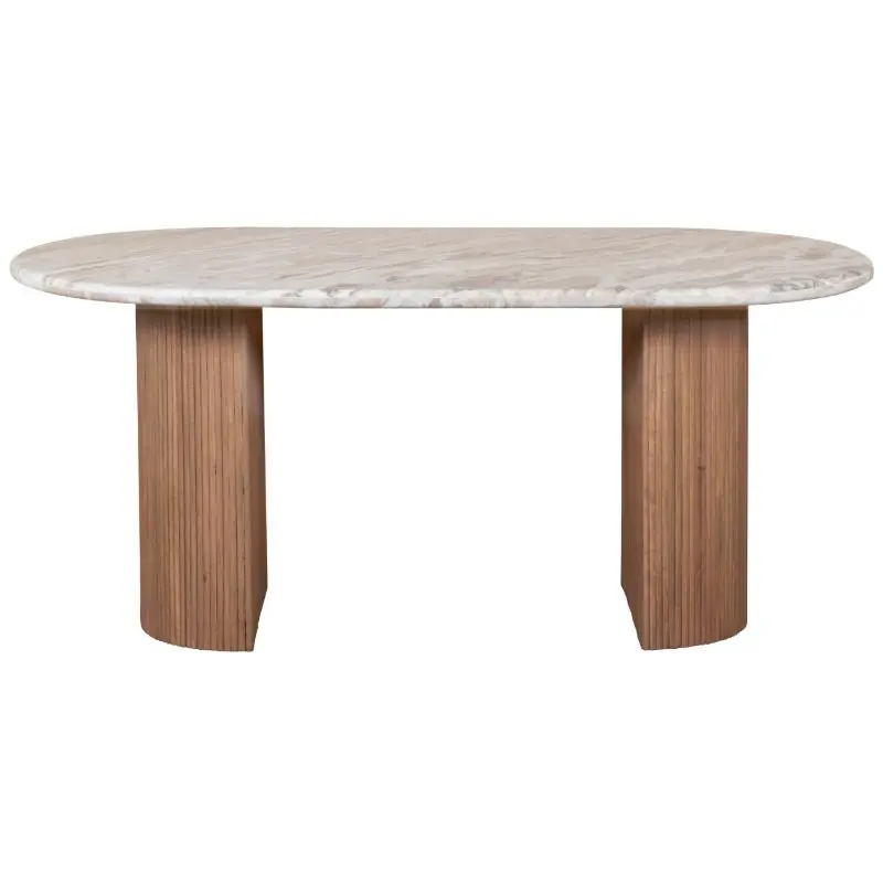 lucido large pedestal dining table