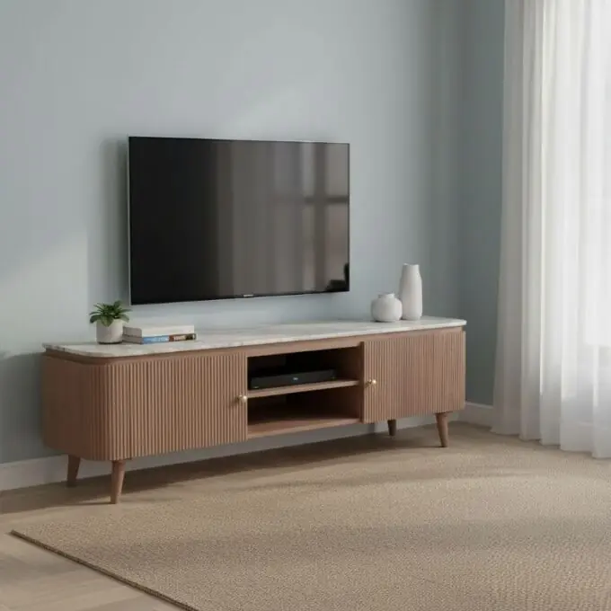 lucido large media cabinet